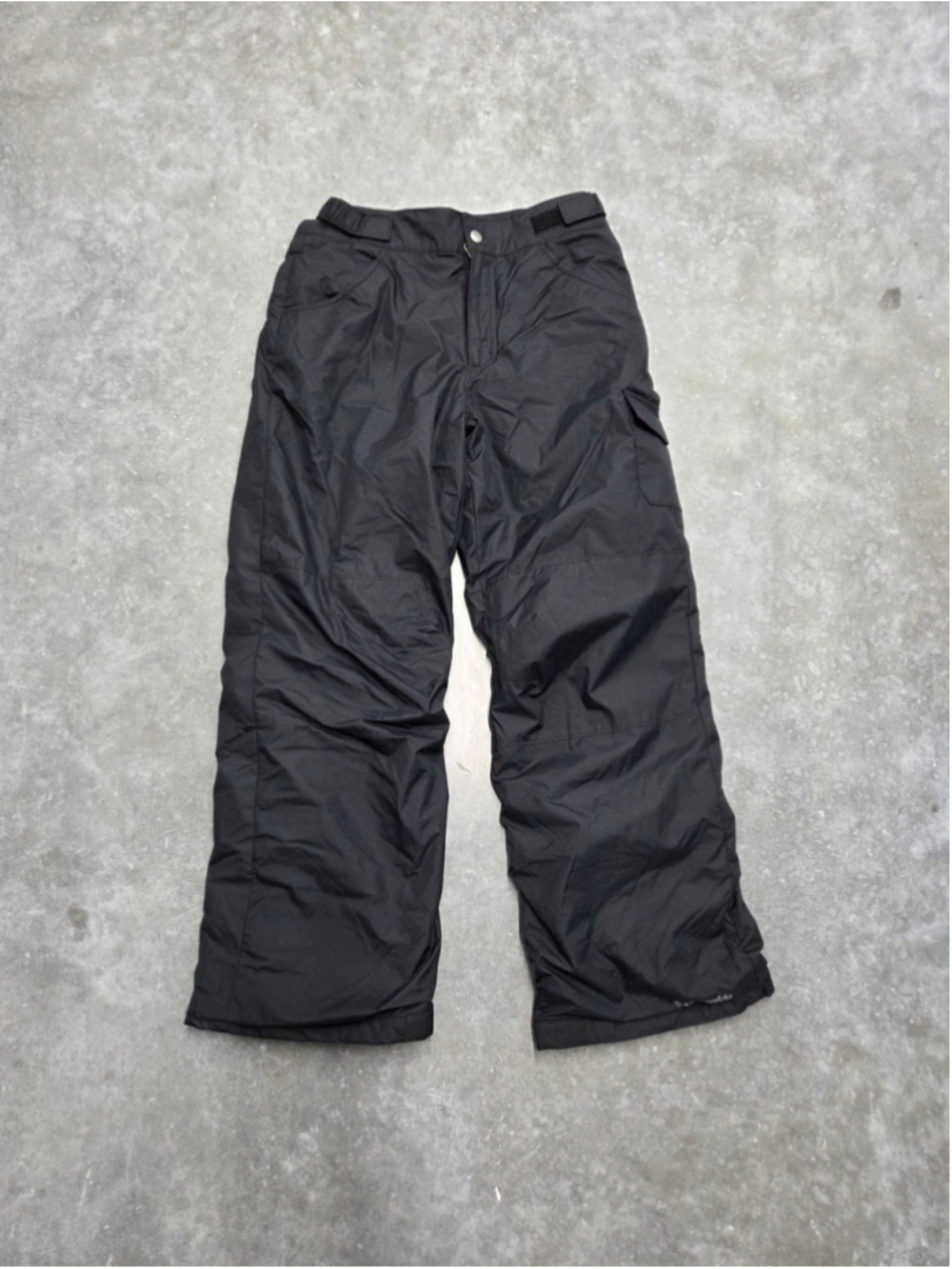 Columbia Kids Black Snow Joggers - Lightweight Insulated Pants Size L 14/16